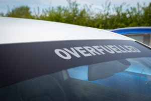 Overfuelled Black Single Logo Sun-strip